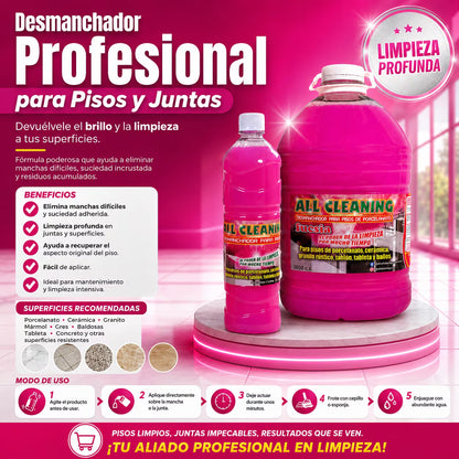 All Cleaning Limpiador Pisos Y Juntas